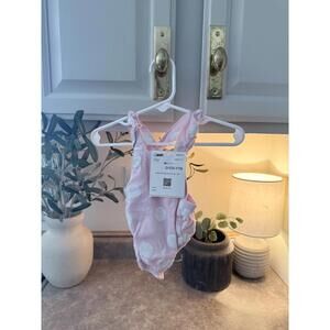 Carter's Pink Polka Dot Baby Romper 3 Months
